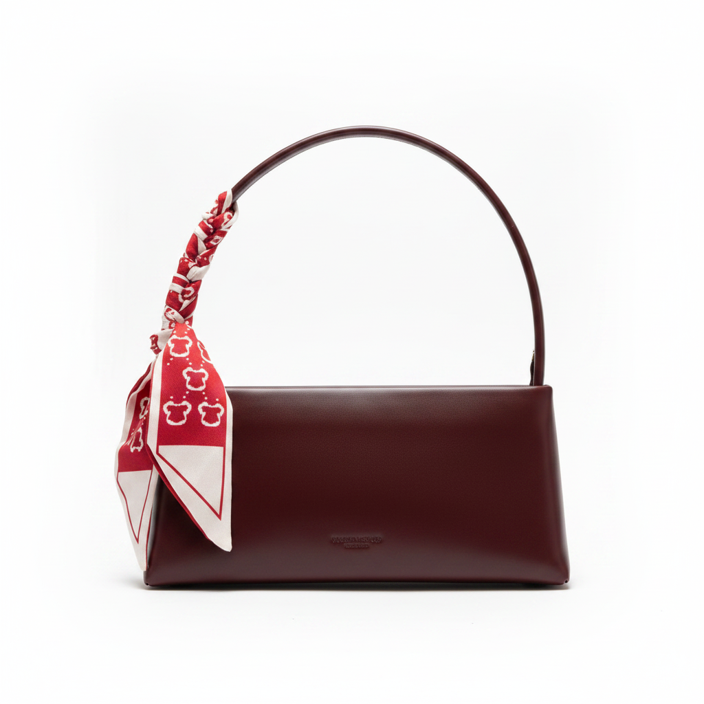 Burgundy Bag Front