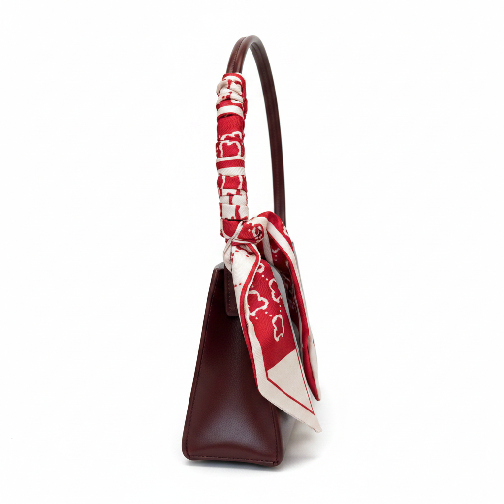 Burgundy Bag Side