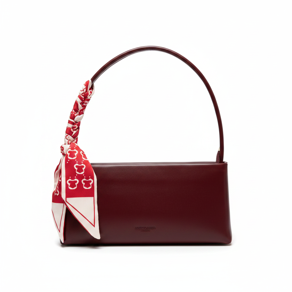 Burgundy Bag Upright
