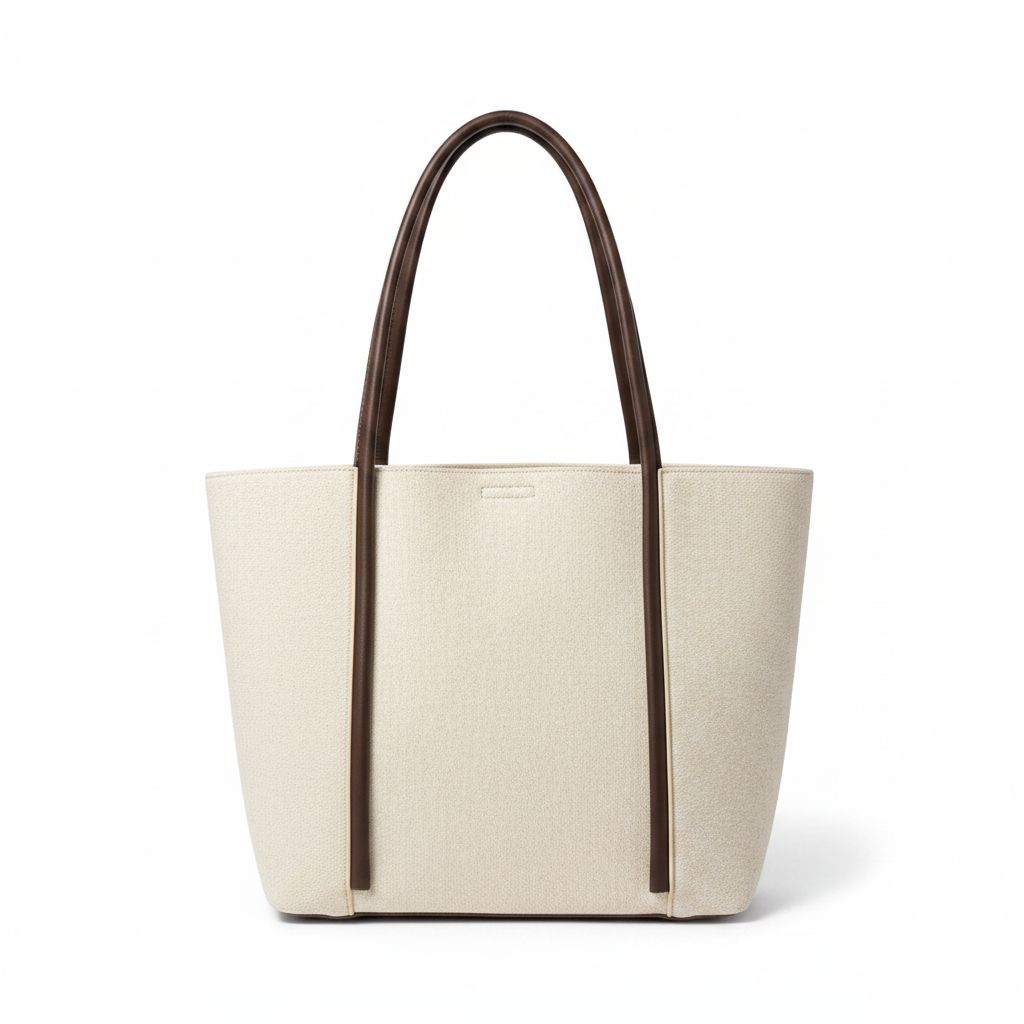 Canvas Tote - Clean White Background