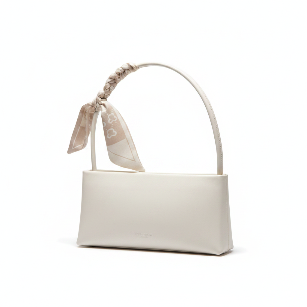 White Handbag Product Shot 2